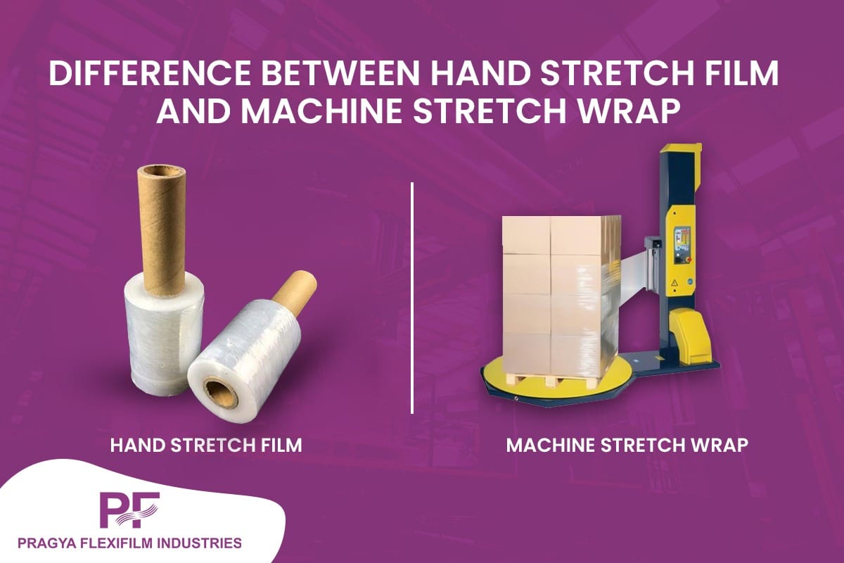 Difference Between Hand Stretch Film and Machine Stretch Wrap