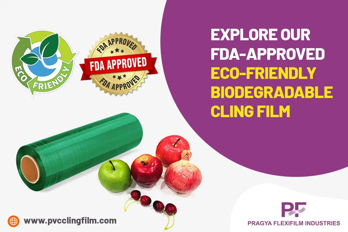 FDA-Approved Eco-friendly Biodegradable Cling Film
