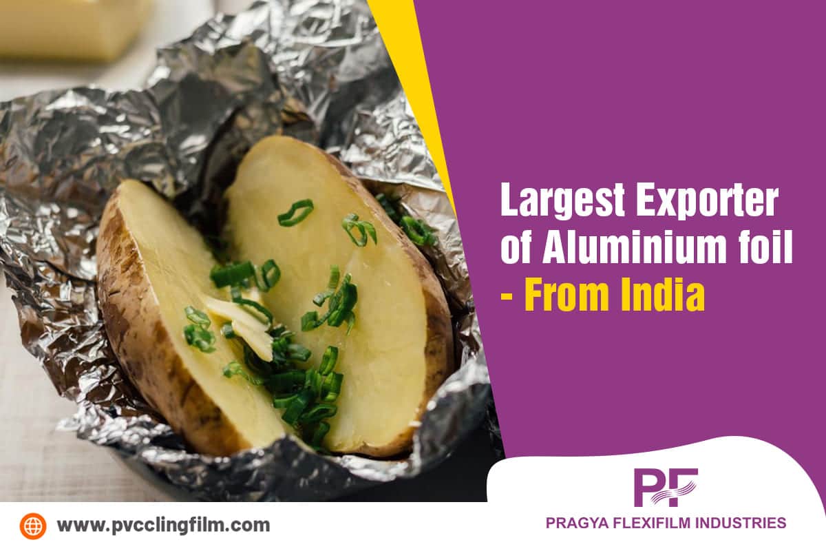 Largest Exporter of Aluminium foil - From India