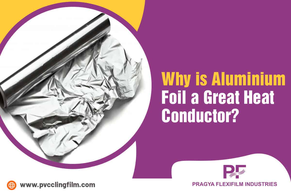 Aluminium foil as heat conductor