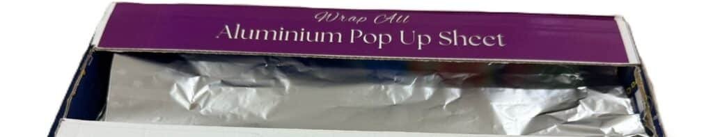 Aluminium Pop Up Sheet