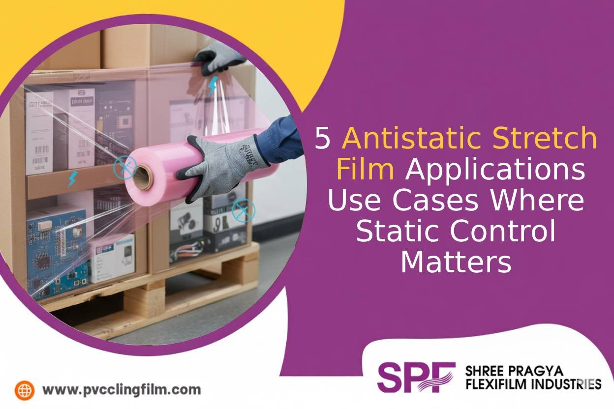 5 Antistatic Stretch Film Applications: Use Cases Where Static Control Matters