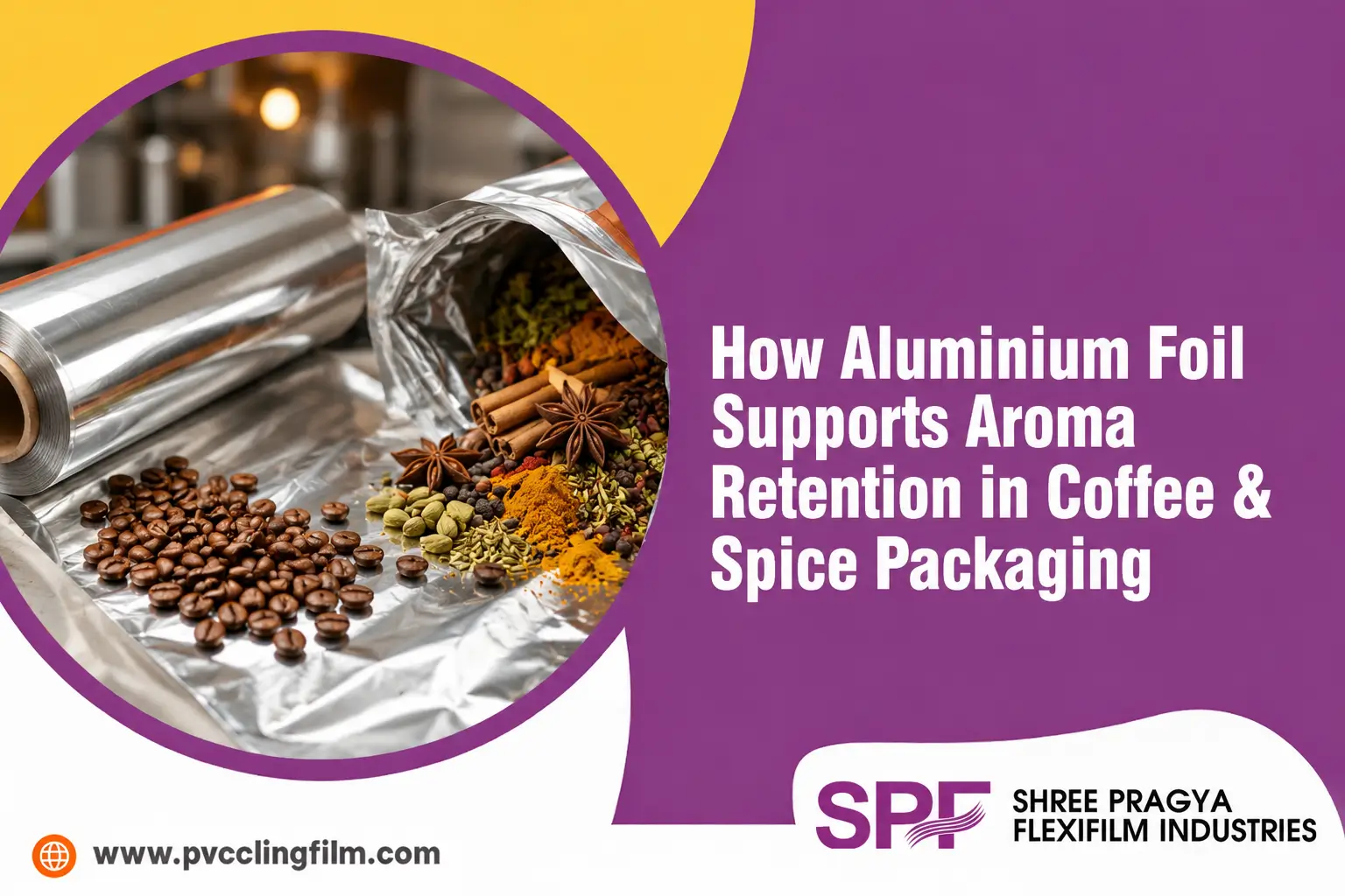 How Aluminium Foil Supports Aroma Retention in Coffee & Spice Packaging