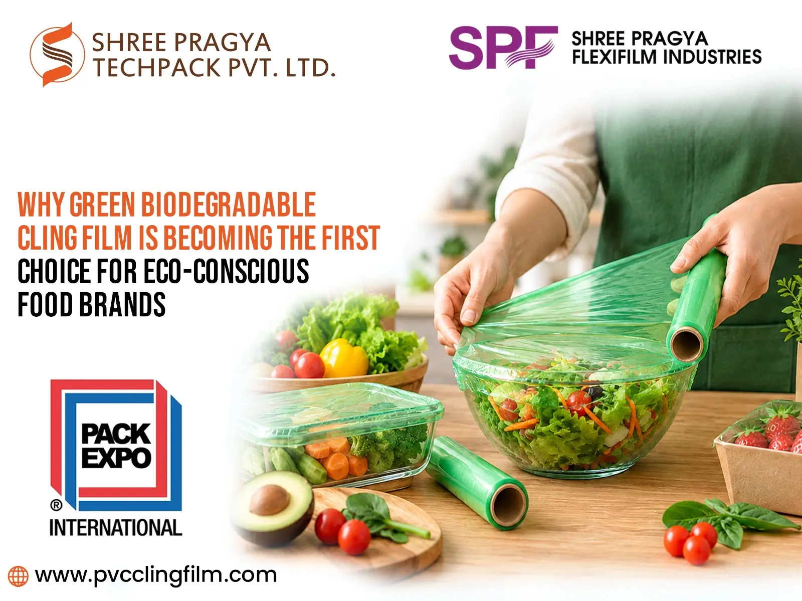 Why Green Biodegradable Cling Film Is Becoming the First Choice for Eco-Conscious Food Brands