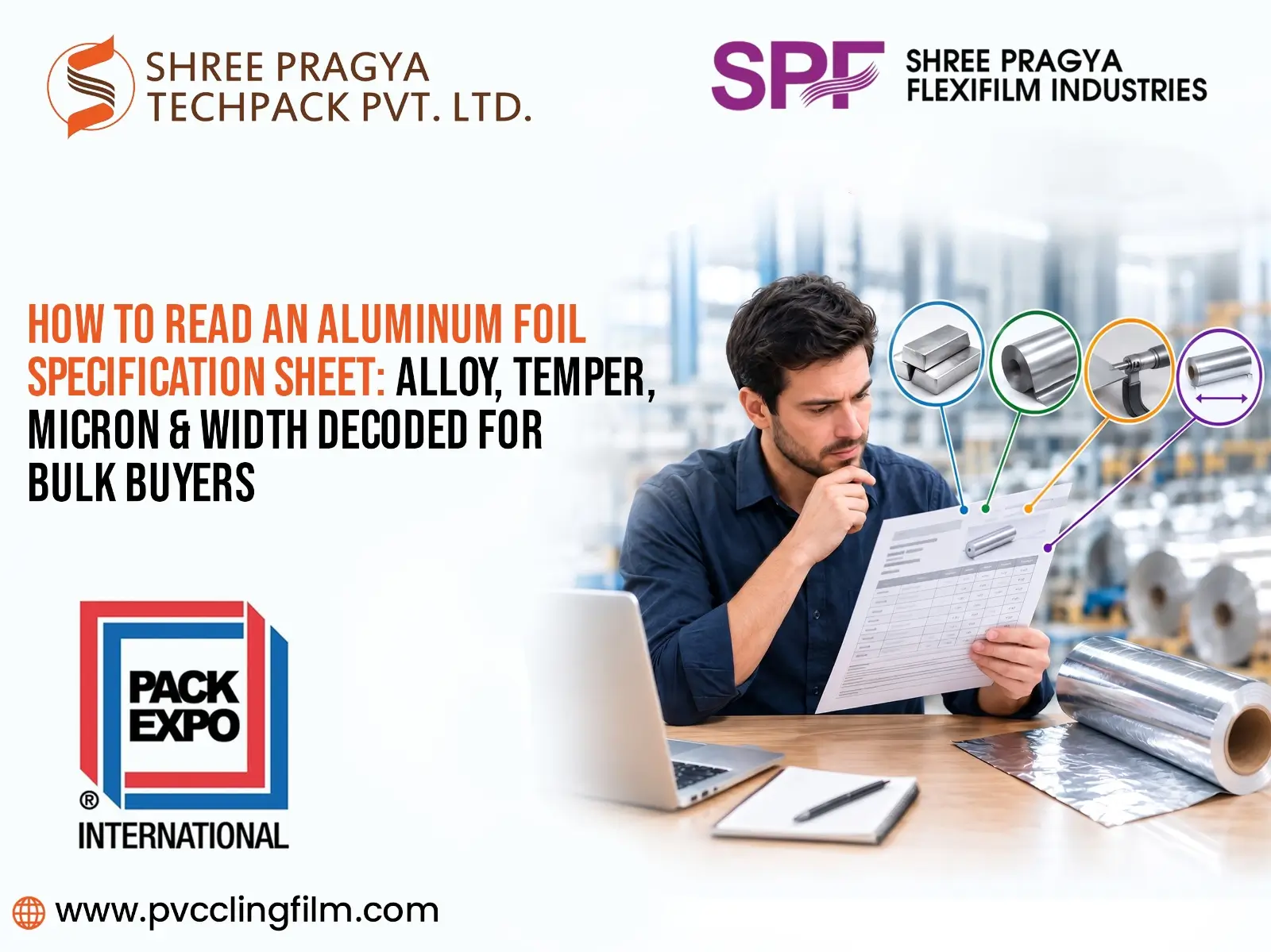 How to Read an Aluminum Foil Specification Sheet: Alloy, Temper, Micron & Width Decoded for Bulk Buyers